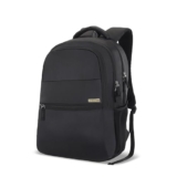 Lavie Sport 47Cm Osprey 28 Litres Laptop Backpack For Men & Women | Business Laptop Bag | Upto 15.6″ Notebook/Macbook Compatible (Black)