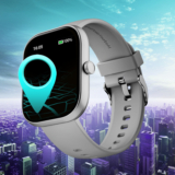 boAt 3 w/ Turn By Turn Navigation, 2.01″ Screen, Crest App, QR Code Tray Smartwatch(Cool Grey Strap, One Size)