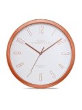 French Connection Stylish Analog Wall Clock for Home with White Dial – Size: 12 Inches – FCWC07-C