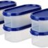 Safari Genius Alley Set of 3 (Cabin+ Medium + Large) Trolley Bags Hard Case Polypropylene, 4 Wheels, 360 Degree Wheeling Luggage, Travel Bag, Suitcase for Travel, Trolley Bags for Travel, Navy