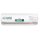 Haier 1 Ton 4 Star AI Climate Control Smart Split AC (3470W, Triple Inverter, Copper, Wi-Fi, 4-Way Swing, 7 in 1 Convertible, HD Filter, Cools at 60°C, 20 Mtrs Air Throw – HSU13K-PYAIR4BN-INV, White)