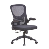 Sulfar Acrylic Mesh Mid Back Ergonomic Adjustable Chair Office Chair Study Chair Revolving Chair Computer Chair Adjustable Chair (Grey)