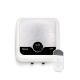 Goldmedal Iconiq Digi 25 Liters 5 Star Rated Digital Storage Water Heater (Geyser) With Titanium Glassline Coated Tank | Preset Thermal Cutout |Control Knob|Touch Panel|2 Years Warranty (White)