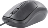 ZEBRONICS USB Comfort + Wired Ambidextrous Optical Mouse(USB 2.0, Black)