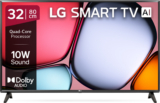 Lg 32Lmbptc 80 Cm (32 Inch) Hd Ready Led Smart Webos Tv With Core Processor, Hdr, 60 Hz Refresh Rate, Dts Virtual:X, Dolby Audio(32Lm563Bptc)