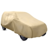 Amazon Brand – Solimo Small Hatchback Car Cover, Beige (Alto, Zen, New Alto, Alto K10, M800, etc.)