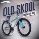 EAST COAST OLD SKOOL Cycle / Mountain Bike 26 T (inch) Mountain/Hardtail Cycle(Single Speed, White, Rigid)