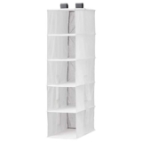 Ikea Painted Storage With 5 Compartments (White, 25X40X98 Cm) – Polyester