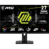 Msi Mag 274Qrf Qd E2 27 Inch 2K Wqhd Gaming Monitor – 2560 X 1440 Rapid Ips Quantum Dot Panel, 180 Hz / 1Ms, 98% Dci-P3 Colour Gamut, Displayhdr 400 – Dp 1.4A, Hdmi 2.0B, Usb Type-C 65W