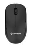 Consistent Speedoo Wireless Mouse 2.4G Portable Mobile Optical Office Mouse with USB MOW451 (Black+White)