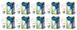 Crompton Dyna Ray 7W Round B22 Led Cool Day Light Pack Of 10