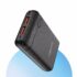 Wings Power Bolt 20000mAh, 12W Powerbank Fast Charging, Dual Output Powerbank with LED Indicator Display, Li-Polymer, Multi- Protection Powerbank for iPhone, Android & Other Devices, Made in India