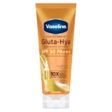 Vaseline Gluta Hya – Antioxidant Spf 50 Pa+++ Sunscreen For Face & Body | Glutathione & Hyaluronic Acid Infused Sunscreen 175 Ml