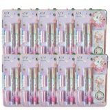 Crackles Cute Unicorn Glittery Fountain Pen Set With Book Mark For Girls Stationery Writing Set For Kids (2 Pens, 4 Refills and 1 Bookmark)- Multi Color (Pack of 10)