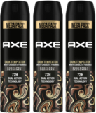 AXE Dark_Temptation Deodorant Spray  –  For Men(645 ml, Pack of 3)