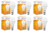 Wipro Garnet 9W Led Emergency Bulb | Cool Day White (6500K) | B22 Led Bulb Base | Inverter Bulb For Home, With 4 Hours Battery Back Up| Li-Ion Battery | Over Charging Protection | Pack Of 6