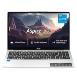 acer Aspire Lite, 12th gen, Intel Core i5-12450H Processor, 16 GB, 512GB, Full HD IPS, 15.6″/39.62 cm, Windows 11 Home, MSO, Pure Silver, 1.70 kg, AL15-52H, Backlit Keyboard