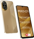 Poco C71  – Locked With Airtel Prepaid (Desert Gold, 64 Gb)(4 Gb Ram)