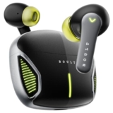 Goboult Newly Launched Z20 Gaming Wireless In Ear Earbuds With 50H Playtime, 4 Mics Enc, 45Ms Low Latency Gaming, Breathing Leds, Made In India, 10Mm Drivers Bluetooth Ear Buds Tws (Black Metal)