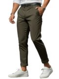 Noble Monk Formal Pants for Men | Stylish Regular Fit Men’s Wear Trousers for Office or Party | Solid Formal Regular Fit Trouser for Men’s