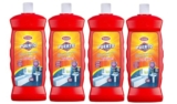 Puerto Bathroom Cleaner – 1 Ltr (Pack Of 4)| Suitable For Bathroom Floors, Slabs, Wall Tiles, Sinks, Basins, Stainless Steel Taps And Shower Heads