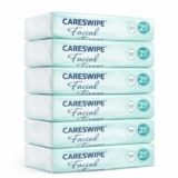 Careswipe 2 Ply Facial Tissue Soft Pack | 600 Pulls | 100 Pulls X 6 Pack | Soft And Highly Absorbent | 100% Natural Virgin Cellulose Fiber