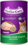 Cuties Catz Wet Cat Food Can Chicken & Liver Flavor 0.4kg