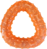 The Pets Company TPR Triangle Dog Chew Toy, Interactive Puppy Teething Toy, 4.5 Inches