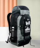Sasco Unisex Water Proof Mountain Rucksack/Hiking/Trekking/Camping Bag/Backpack Rucksack  – 70 L(Grey, Black)