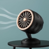 Pesoma Table Fan High Speed For Home – Fan For Home, Table Fan Small, Desktop Fan, 3 Speeds Usbfan For Home Office Bedroom Kitchen-Black-Turbo