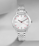 Timex Silver Dial Analog Watch  – For Women