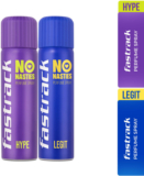 Fastrack No Nasties Perfume Spray – Hype & Legit (Pack Of 2) Deodorant Spray  –  For Men & Women(270 Ml, Pack Of 2)