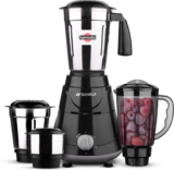 Sansui Pro 500 W Juicer Mixer Grinder(Blaze | 4 Jars | Black)