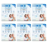 Arokleen (Isi Certified) Adult Diapers Tape Style | Medium (M) Size, 60 Count, Waist Size (72-102Cm | 28″- 40″ Inches), Unisex, High Absorbency, Leak Proof, Overnight Protection, Odour Lock, Anti-Bacterial Absorbent Core-Pack Of 6