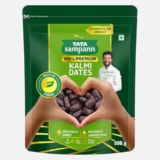 Tata Sampann Premium Kalmi Dates/Khajoor, 500G, Rich In Fibre, Naturally Sweet, Naturally Low-Fat Food
