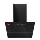 Pigeon Xtreme DLX 75 cm Inclined Kitchen Chimney 1500 m3/hr suction |Touch & Gesture Control | Heat Auto Clean | 7 years warranty on motor| (Black)