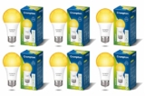 Crompton Dyna Ray 12W Round E27 Led Warm White Pack Of 6
