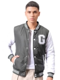 The Indian Garage Co Polyester Men’S Winter Jacket (0424-Membbjkt2-01-Military Green-Xl_Military, Standard Length
