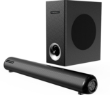 Thomson Alphabeat120, Bass Woofer, Home Theatre Speaker System BT v5.1 120 W Bluetooth Soundbar(Black, 2.1 Channel)