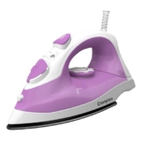 Crompton Fabrimagic Neo 1440 W Steam Iron with 200 ml water tank, Upto 15g /min Steam Output with Vertical Steaming and Non-Stick Soleplate (Blue), 6 Fabric Settings (ACGSI-FABRIMNEO144)