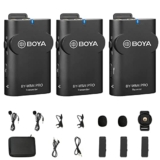 Boya By-Wm4 Pro-K2 Dual-Channel Digital Wireless Auxiliary Omnidirectional Microphone
