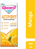 GLUCON-D Activors Mango Energy Drink(200 ml, Mango Flavored)