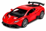 Amisha Gift Gallery Car Toy for Kids Queens 70 Toy Model Fiat Openable Doors & Pull Back Action (Lamborgini)