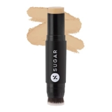 Sugar Cosmetics Ace Of Face Matte Foundation Stick With In-Built Brush | For All Skin Type,Lasts 24Hrs | Full Coverage Foundation For Women | 12Gm – 25 Macchiato