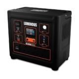 Luminous Edge GO P1000 Portable Power Station | 800W Output | 576 Wh | Fast Charging | Powers Multiple Devices | For Campers, Outdoor Shoot, Travel, Outdoor Parties, & Home Back-up | 5 Year Warranty
