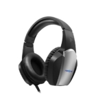 FRONTECH Gaming Headphone with Omni-Directional Microphone | RGB Lighting Effect | USB & 3.5mm Jack Connectivity | Zero Latency | Anti-Pull PVC Cable | Adjustable Microphone | (HF-0010,Black)