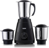 Glen Mixer Grinder 550W with 3 Stainless Steel Liquidiser, Grinder and Chutney Jars 350 W Mixer Grinder(SA4021JAR3 | 3 Jars | Black)
