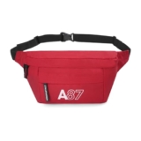 Aeropostale Oliver Unisex Polyester Waist Pouch Bags & Cases – Red