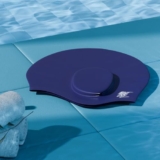 Lifelong Unisex-Adult Swim Cap| Silicone Ear Guard Cap for Men & Women| Waterproof Head Cover Cap| Purple