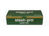 Stash-Pro Emergency Supply Rolling Papers Box – 50 Booklets | Each Booklet: 3 King Size (109×45mm) Natural Brown Papers + 3 Roach Tips | Slow Burn Rolling Papers